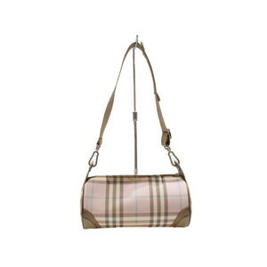 Burberry Blue One Check Nova the White Beige Bag Shoulder Hobo Tan Pink